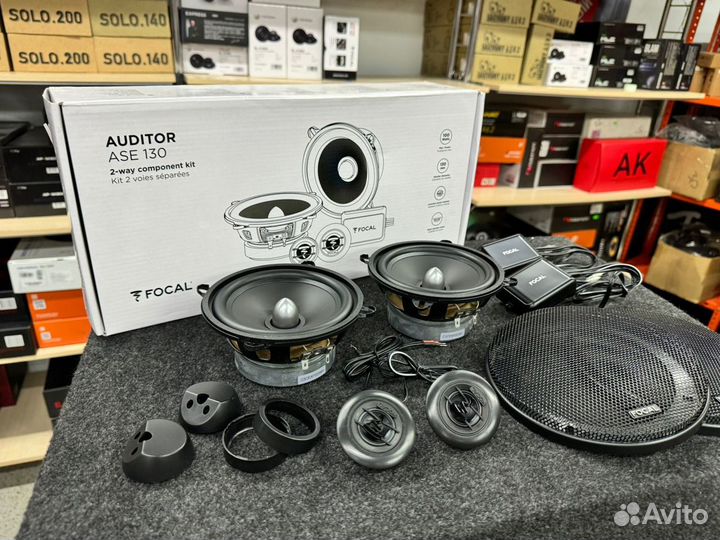 Focal ASE-130 на замену штатной акустики 13 см