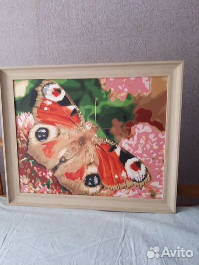 Картины по номерам раскрашенная