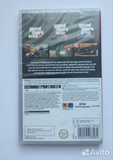 Grand theft Auto the trilogy nintendo switch