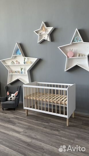 Кроватка для новорожденных Лея