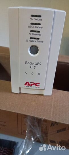 Ибп APC Back UPS CS 500