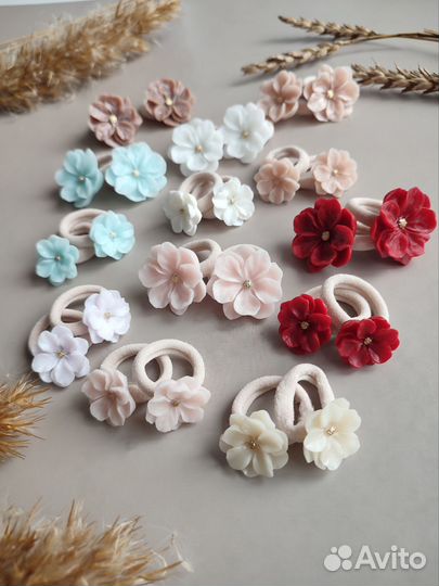 Резинка для волос ручной работы