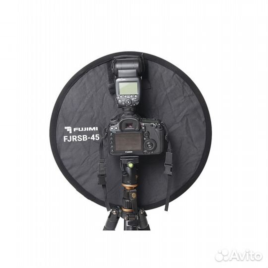 Круглый софт бокс fjsrb-45 для накамерной впышки