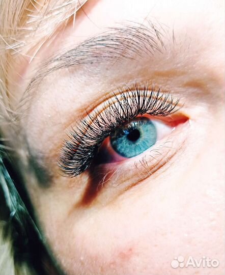 Наращивание ресниц на дому Запруд