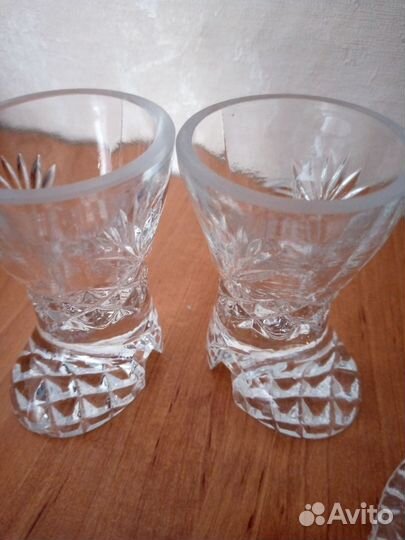 Хрустальные рюмки СССР 