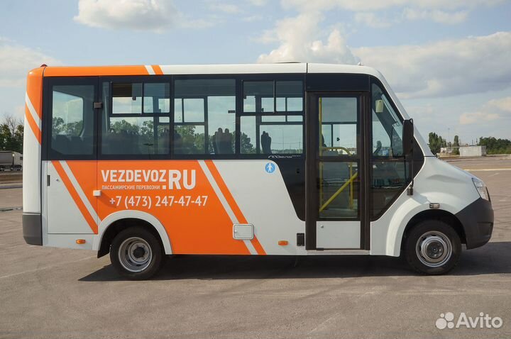 Заказ микроавтобуса 18 мест в Липецке