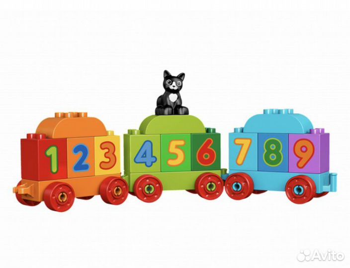 Lego дупло паровозик