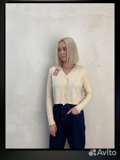 Укороченная кофта