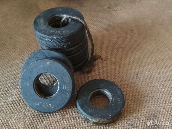 Калибры пробки кольца