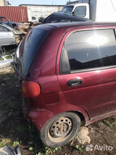 Задняя правая дверь дэу матиз