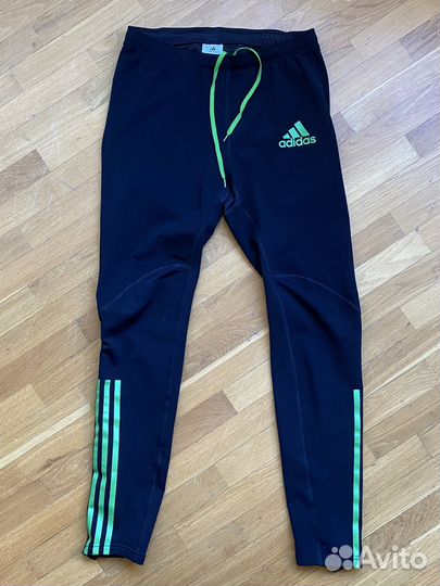 Adidas Оригинал Новые Тайтсы Зимние р.48