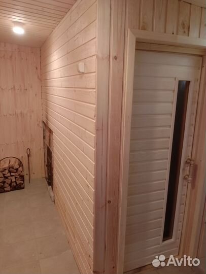 Русская баня на дровах