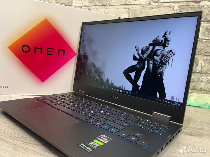 Игровой HP Omen: Ryzen 7 5800H / RTX 3060 /SSD 1тб