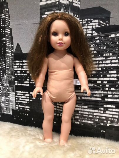 Кукла 44 см Шатенка красавица