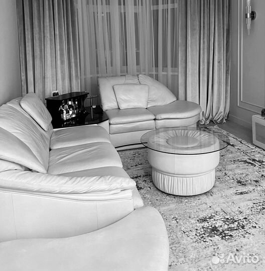 Угловой диван Mobel&Zeit кожаный