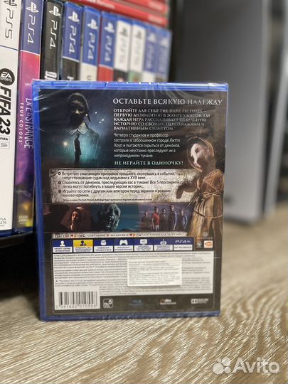 PS4 игра The Dark Pictures: Little Hope