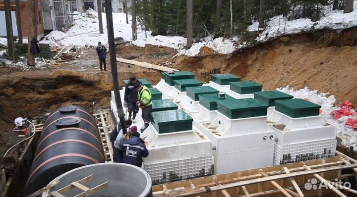 Септик под ключ для частных домов SK-7884