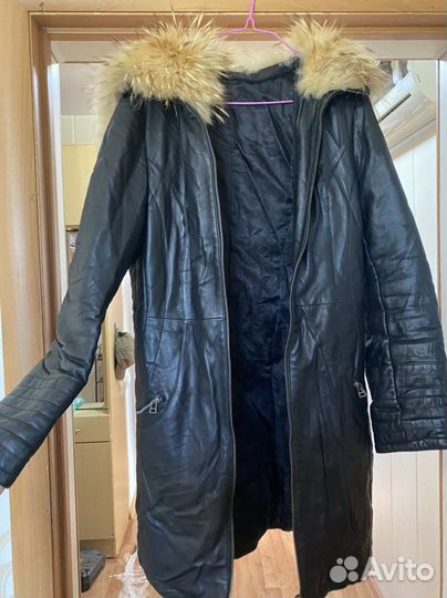 Женское пальто Снежная королева 46