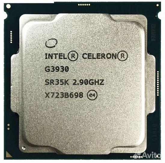 Процессоры 1151 G3930 и g4400