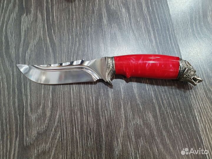 Нож охотничий волк 11018