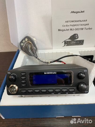Автомобильная рация MegaJet MJ-3031M Turbo