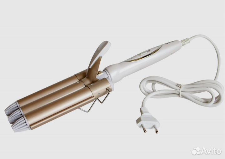 Профессиональная Плойка-тройная волна «geemy»