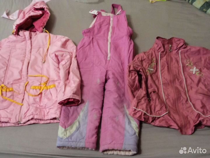 Детская одежда для девочки 5-6 лет, б/у