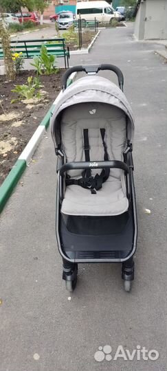 Коляска для двойни погодок