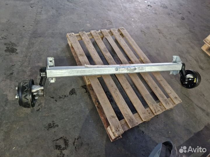 Ось прицепа knott 1350 кг с тормозом