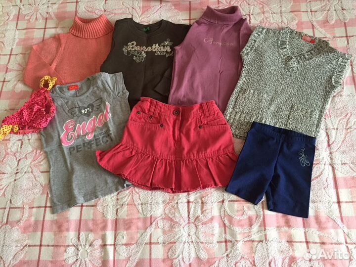 Детские вещи на девочку р.92-110
