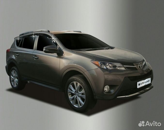 RAV 4 2013 дефлекторы окон темные 6чс