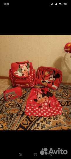 Рюкзак, папка, пенал, мешок для сменки