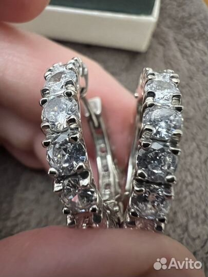 Серебряные серьги