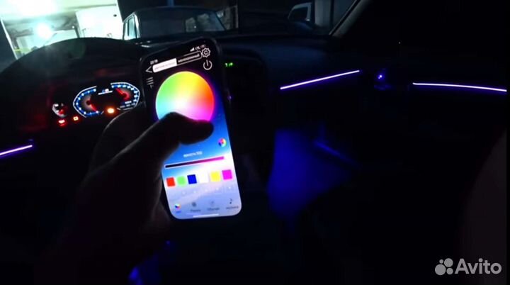 Подсветка салона автомобиля