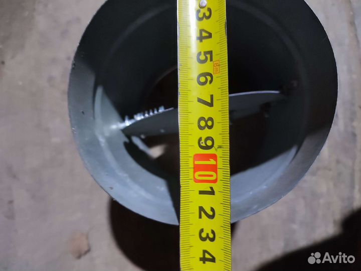 Шибер заслонка вентиляционная 125мм