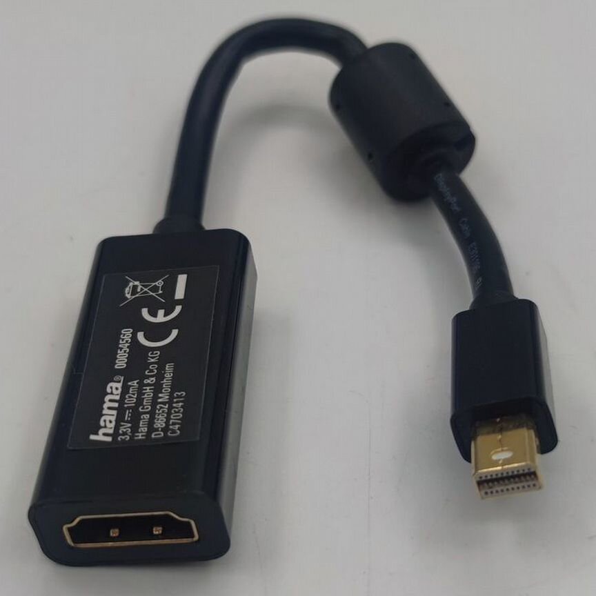 [00054560] Адаптер 00054560, Hama, Hdmi (F) To Mini Displaypo