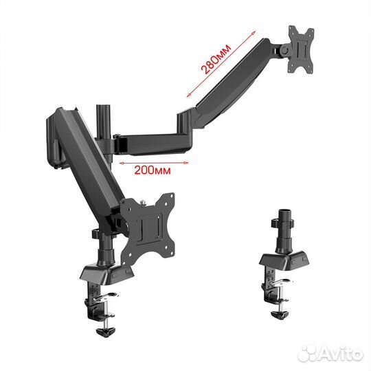 Кронштейн для мониторов (17-27 дюймов)