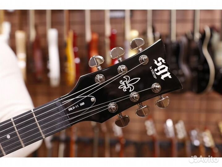 Schecter SGR solo-II BLK - электрогитара с чехлом
