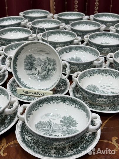 Бульонные пары от villeroy boch burgenland зеленый