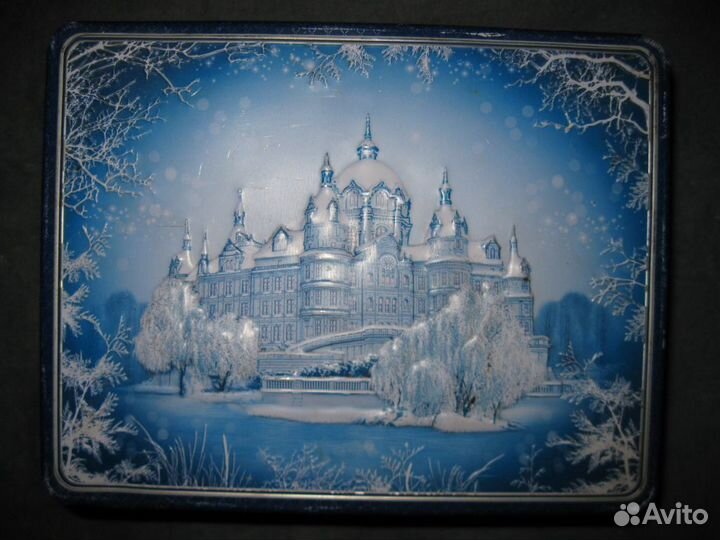 Жестяная шкатулка «Снежный замок»