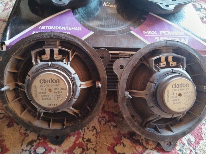 Автомобильные колонки 16 см бу