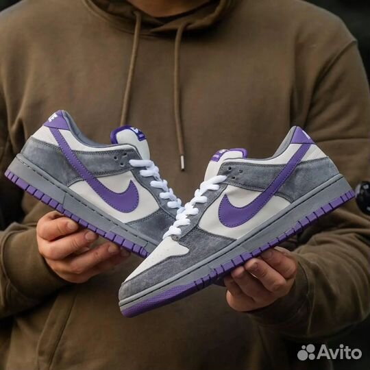 Кроссовки Nike SB Dunk Low Pro Purple Pigeon lux