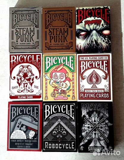 Карты Bicycle коллекционные и стандарт