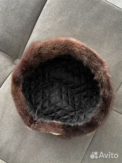 Берет норковый