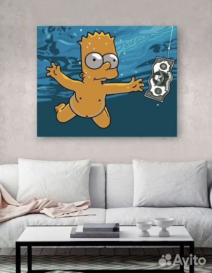 Картина по номерам новая