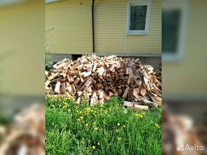 Дрова колотые березовые