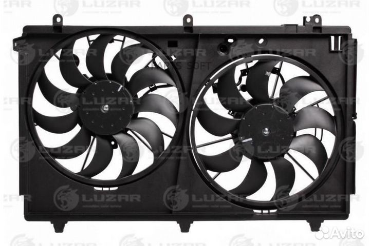 Вентилятор двигателя Mitsubishi Outlander XL (12)