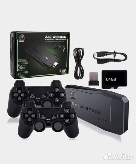 Игровая приставка Game stick lite 64gb