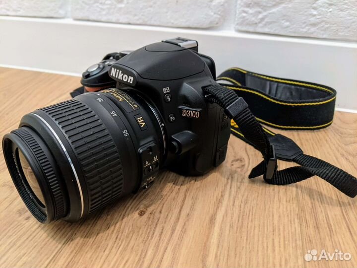 Зеркальный фотоаппарат nikon d3100