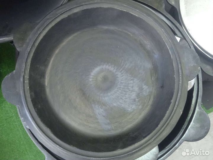 Чугунная крышка сковорода